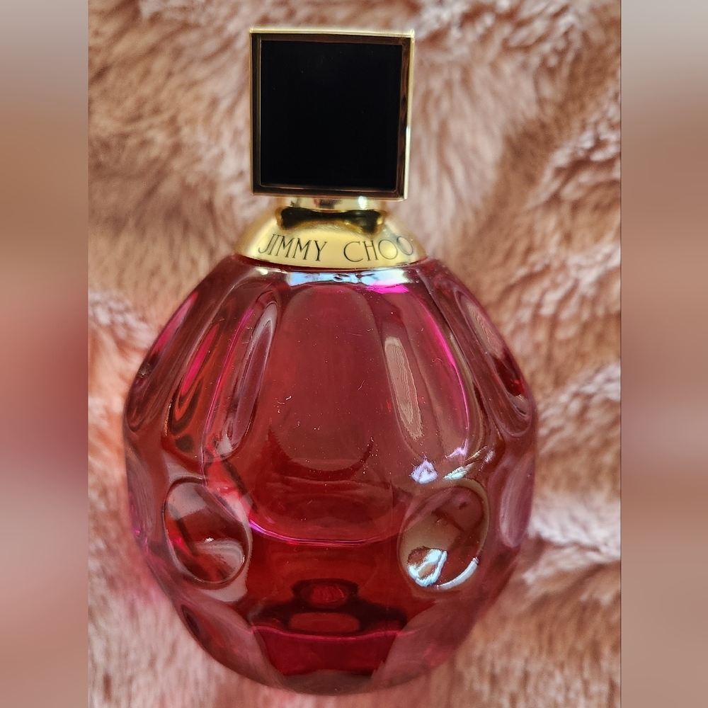 Jimmy Choo Rose Passion Eau de Parfum, 3.3 Fl. Oz. 100 Ml, Like New